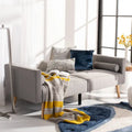 Lit futon pliable Tamekia avec oreiller - 74,8 x 31,9 x 34,7