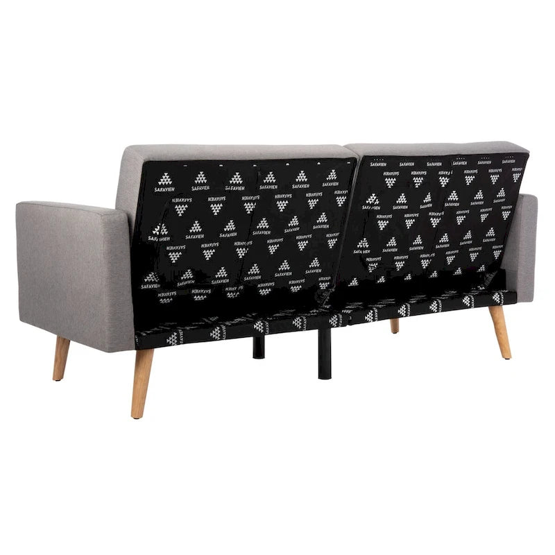 Lit futon pliable Tamekia avec oreiller - 74,8 x 31,9 x 34,7