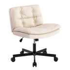 Fauteuil de bureau pivotant sans accoudoirs grande taille