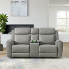 Canapé et fauteuil inclinables de transition Wesley, gris