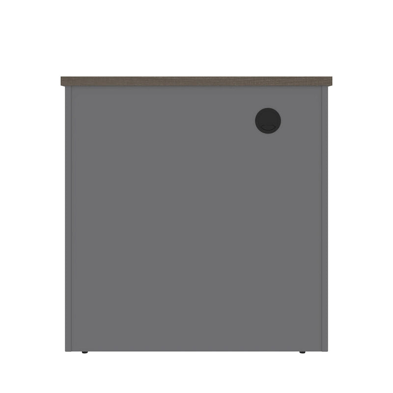 Meuble d'appoint moderne et minimaliste Mirod avec étagères réglables pour un rangement élégant et polyvalent