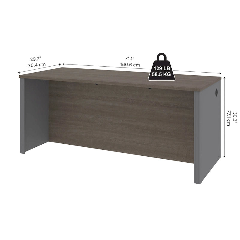 Meuble d'appoint moderne et minimaliste Mirod avec étagères réglables pour un rangement élégant et polyvalent