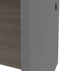 Meuble d'appoint moderne et minimaliste Mirod avec étagères réglables pour un rangement élégant et polyvalent